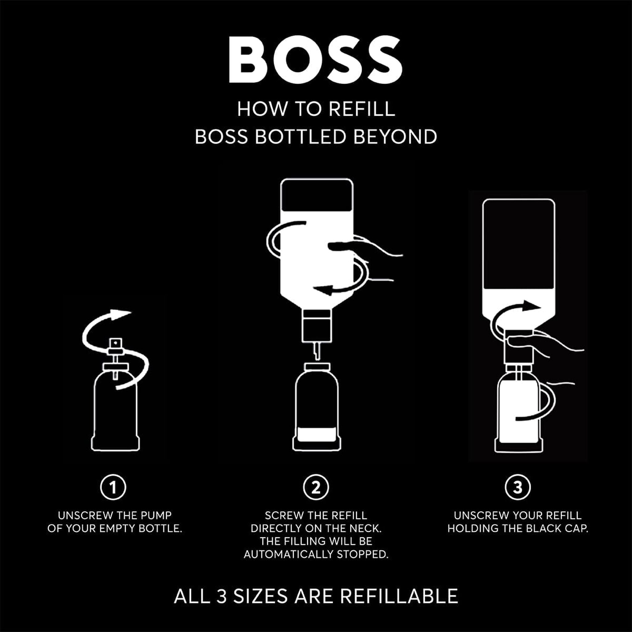 Hugo Boss Boss Bottled Beyond Refill by Hugo Boss at Tivor Egypt - product image 3