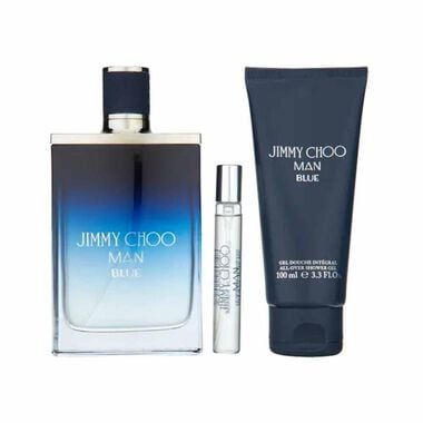 Jimmy Choo Men Blue Set EDT 100ML + EDT 7.5ML + SH.Gel 100ML - Jimmy Choo