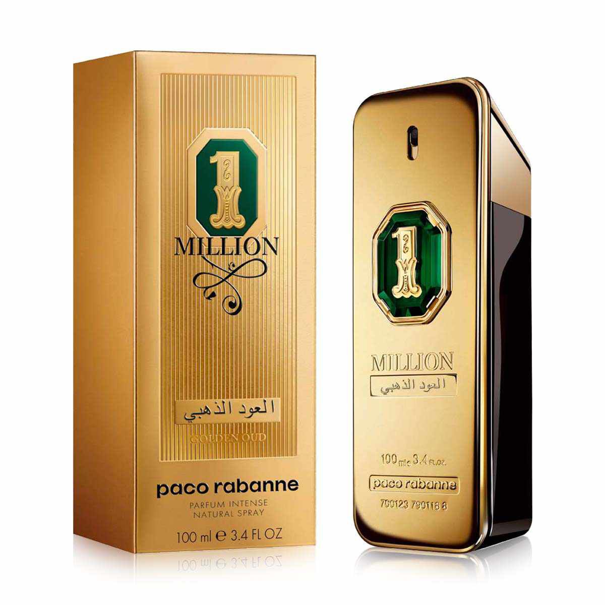 Rabanne 1 Million Golden Oud Parfum Intense 100ml by Rabanne at Tivor Egypt – product image 2