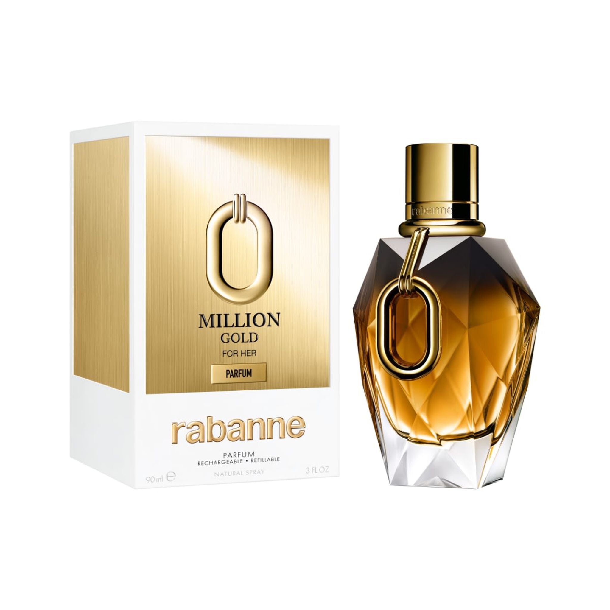 Rabanne Million Gold for Her Parfum Refill by Rabanne at Tivor Egypt - product image 2
