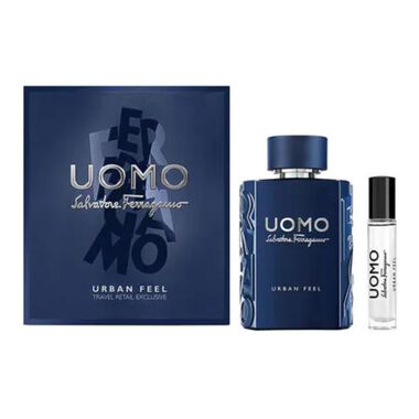 Salvatore Ferragamo Uomo Urban Feel Gift Set (EDT 100ML + SSG 100ML + EDT 10ML) - Salvatore Ferragamo