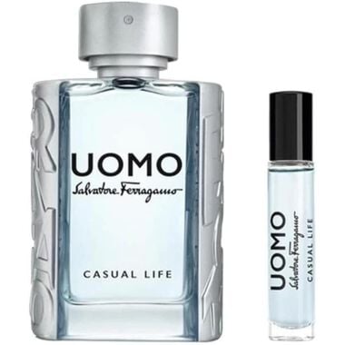 Salvatore Ferragamo Set Ferragamo Uomo Casual Life EDT 100ML + EDT 10ML - Salvatore Ferragamo