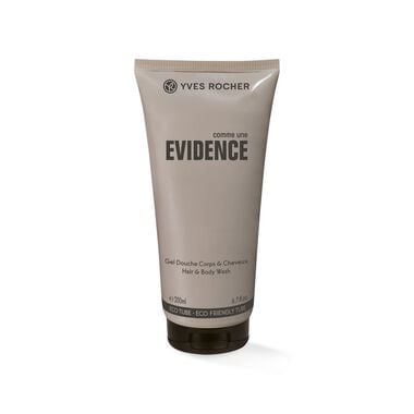 Yves Rocher Comme Une Evidence Homme Perfumed Shower Gel - 200ml - Yves Rocher