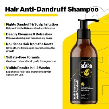 Mr Beard Hair Shampoo - 300ml - Mr Beard
