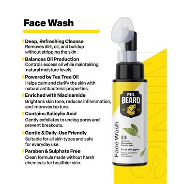 Mr Beard Cleansing Face Wash - 150ml - Mr Beard