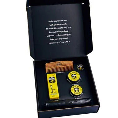 Mr Beard Essential beard grooming kit tropicana - Mr Beard