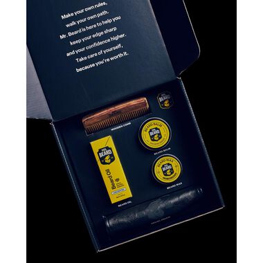 Mr Beard Essential beard grooming kit lumberjack - Mr Beard