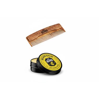 Mr Beard shape & Nourish Beard Bundle (Beard Balm + Wooden Comb) - Mr Beard