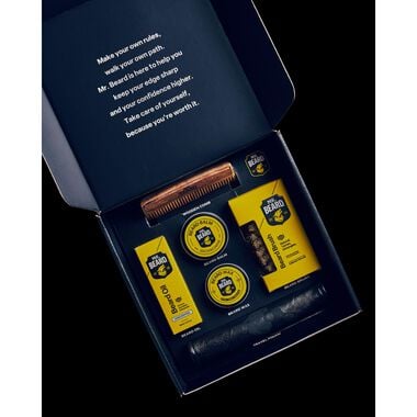 Mr Beard Full beard grooming kit lumberjack - Mr Beard