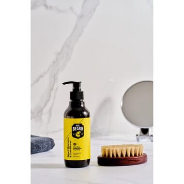 Mr Beard Beard Care Bundle (Beard Shampoo & Conditioner + Brush) - Mr Beard