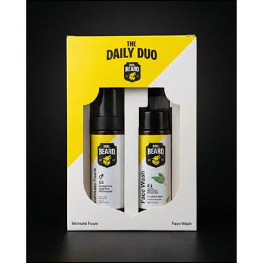 Mr Beard The Daily Duo – Face Wash & Intimate Foam for Complete Daily Freshness - Mr Beard