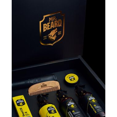 Mr Beard Mega Grooming Kit – Complete Hair & Beard Care-Aroma - Mr Beard