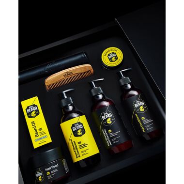 Mr Beard Mega Grooming Kit – Complete Hair & Beard Care-Unscented - Mr Beard