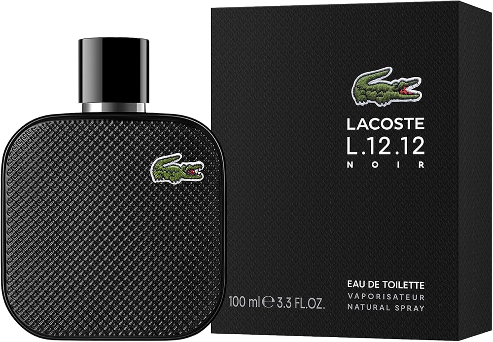 Lacoste L.12.12 Noir Eau de Toilette 100ml by Lacoste at Tivor Egypt – product image 2