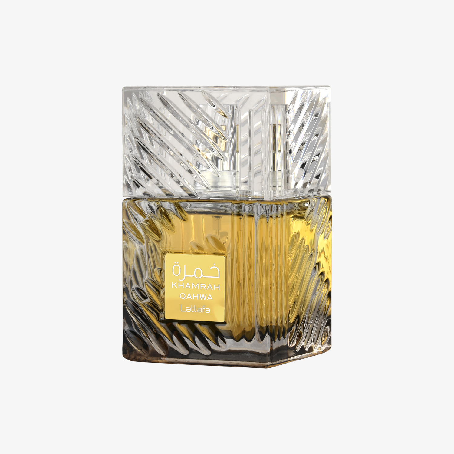 Lattafa Khamrah Qahwa Eau de Parfum – Plastic Bottle 100ml by Lattafa at Tivor Egypt – product image 1